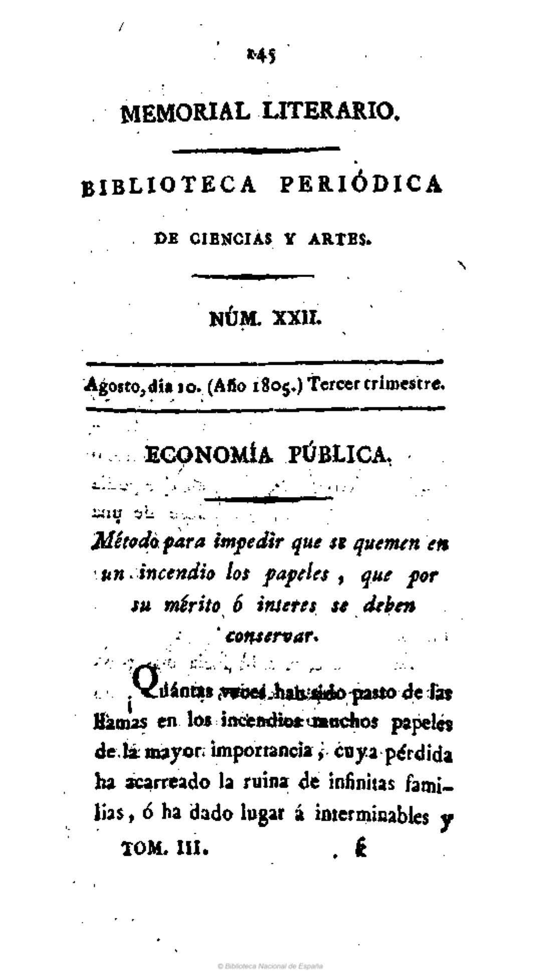 Examen del prospecto de la obra crítica, titulada el Anti-Quijote